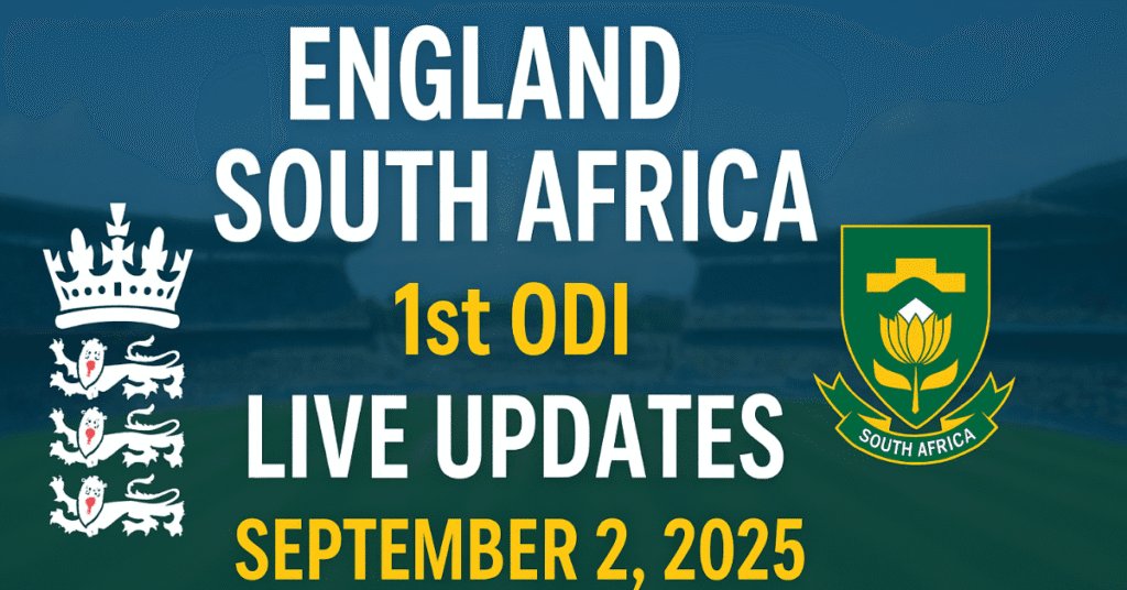 England vs South Africa